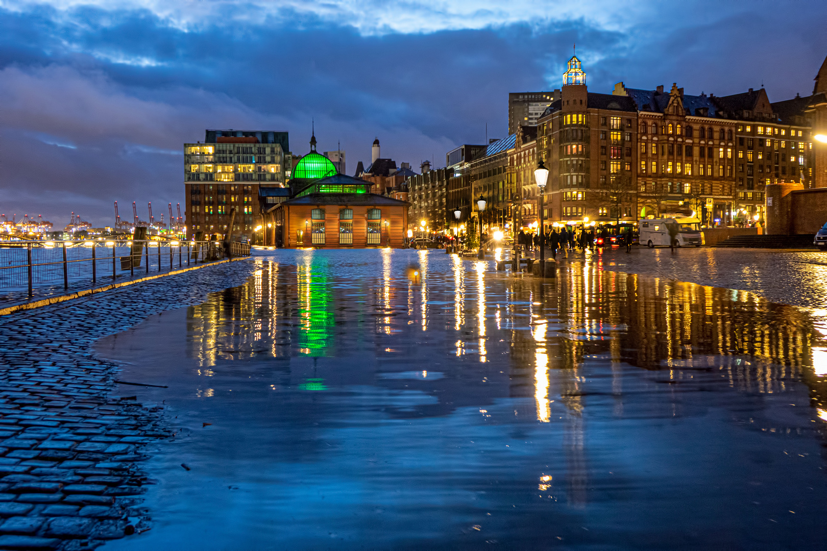 Fischmarkt & Sturmflut