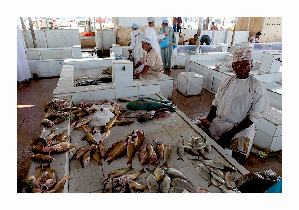 Fischmarkt von Barka/Oman