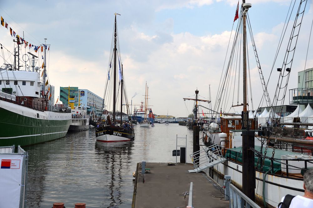 Fischparty 2014 im Fischereihafen von Bremerhaven.