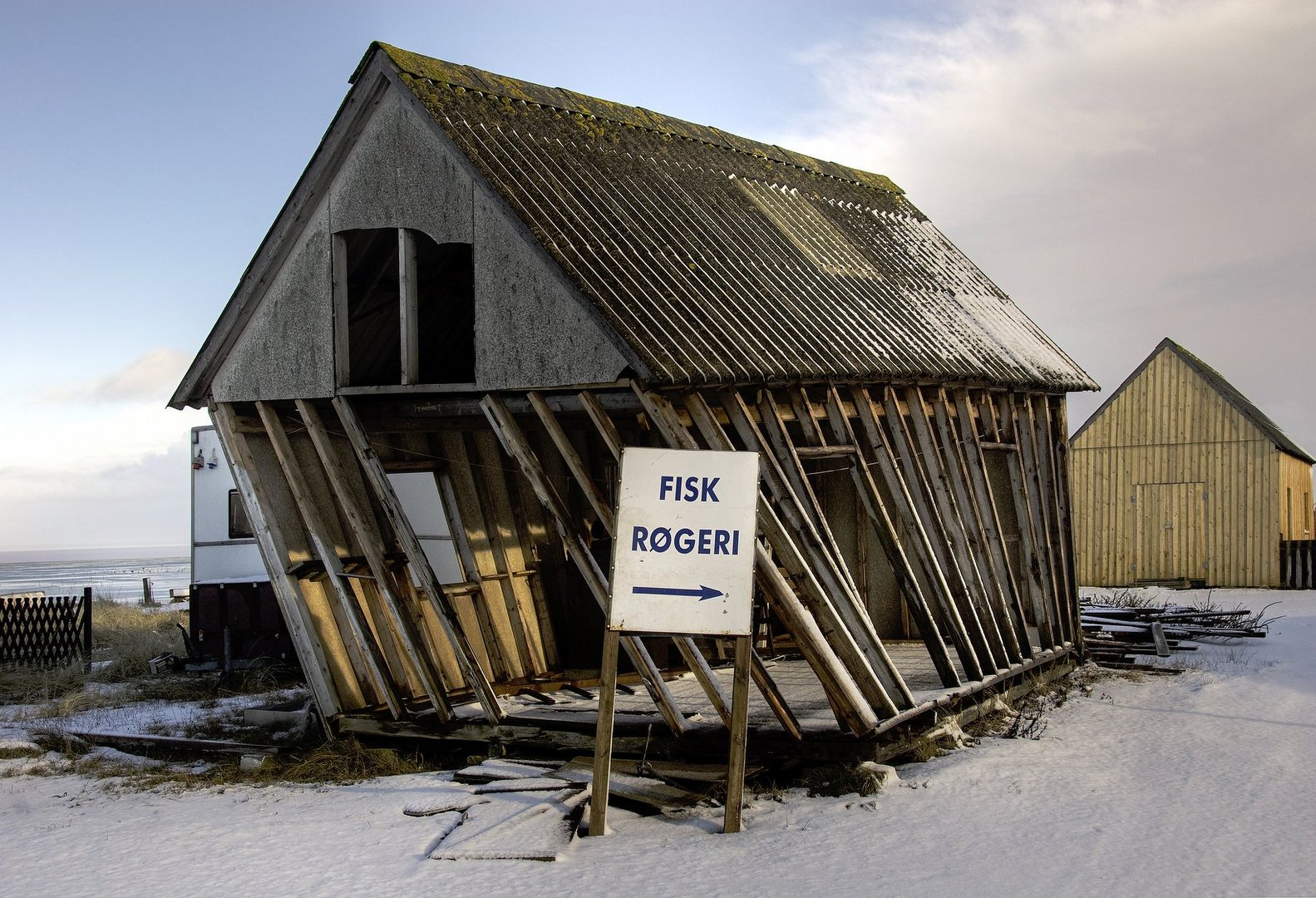 Fischräucherei an der Nordsee