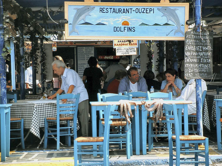 Fischtaverne in NAXOS