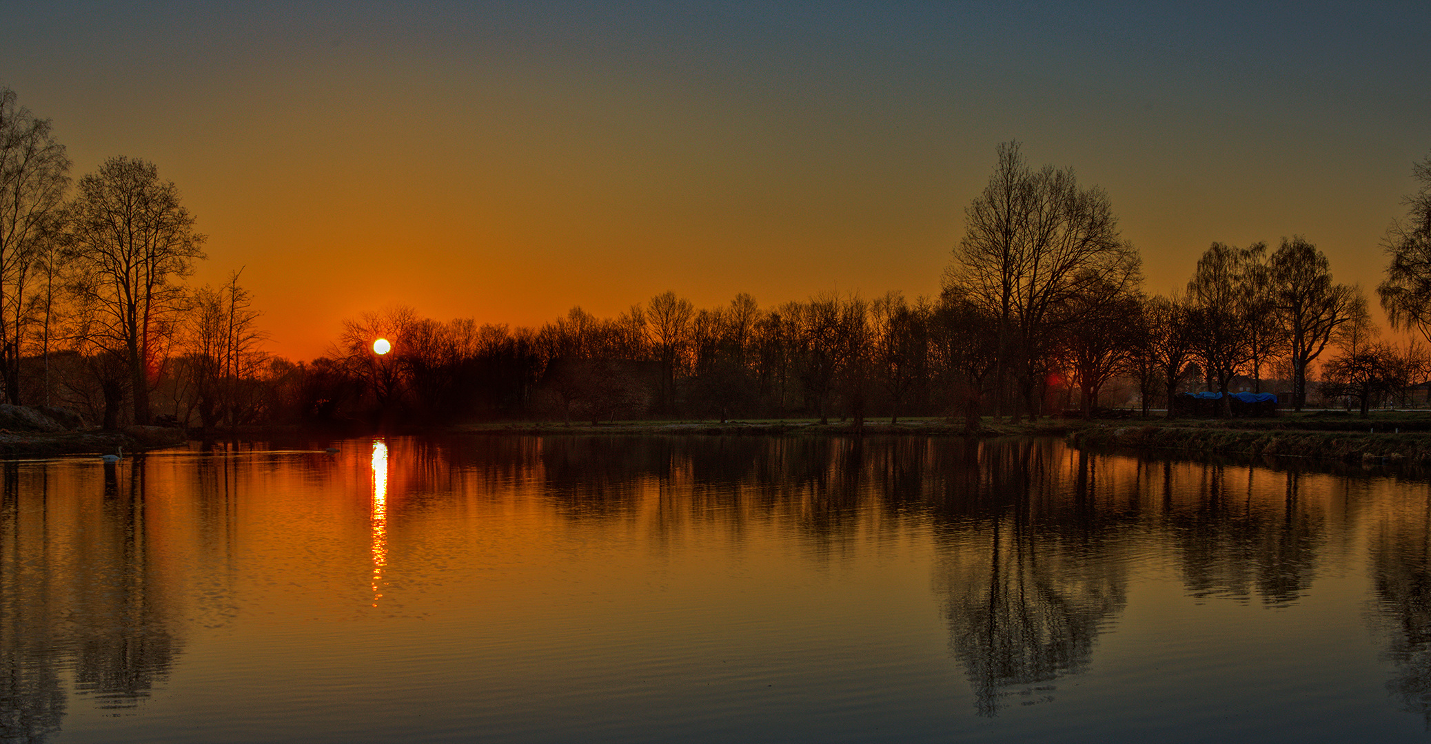 Fischteich am Morgen 002