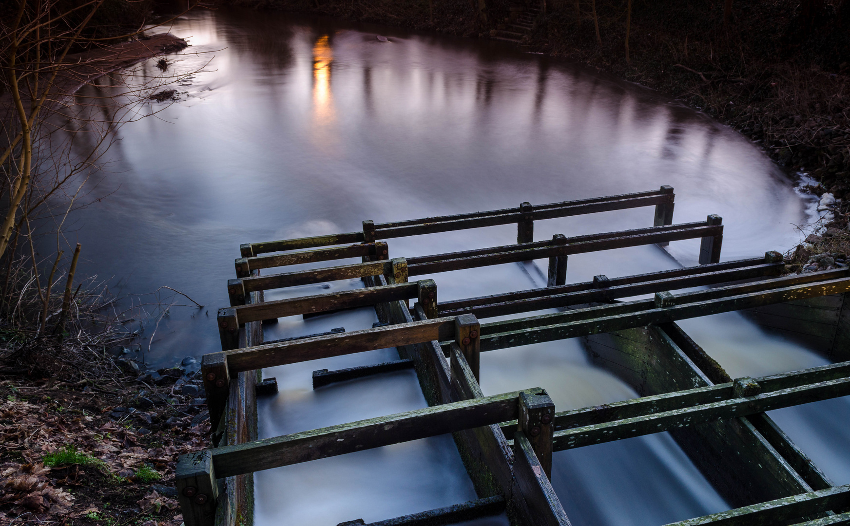 Fischtreppe am Rantzauer See