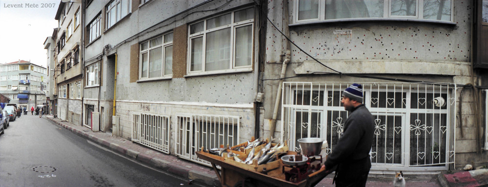 Fischverkäufer in Istanbul