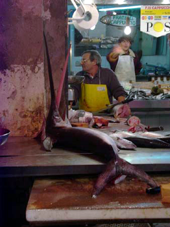 fish monger italy