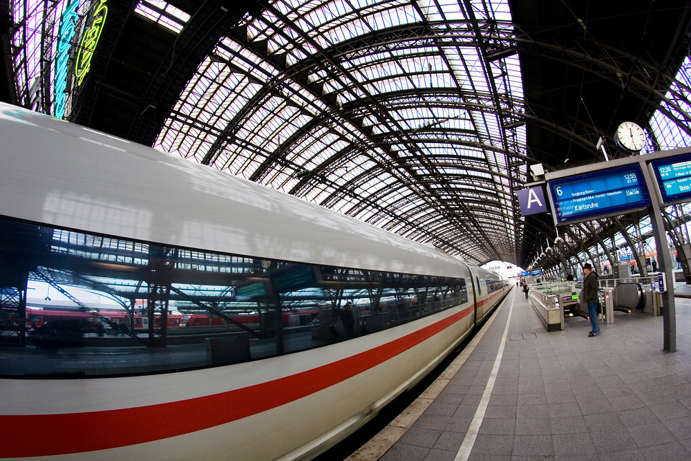 Fish on the road: Köln Hauptbahnhof