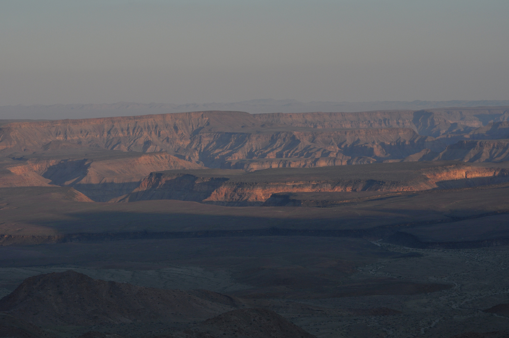 Fish River Canyon am Abend