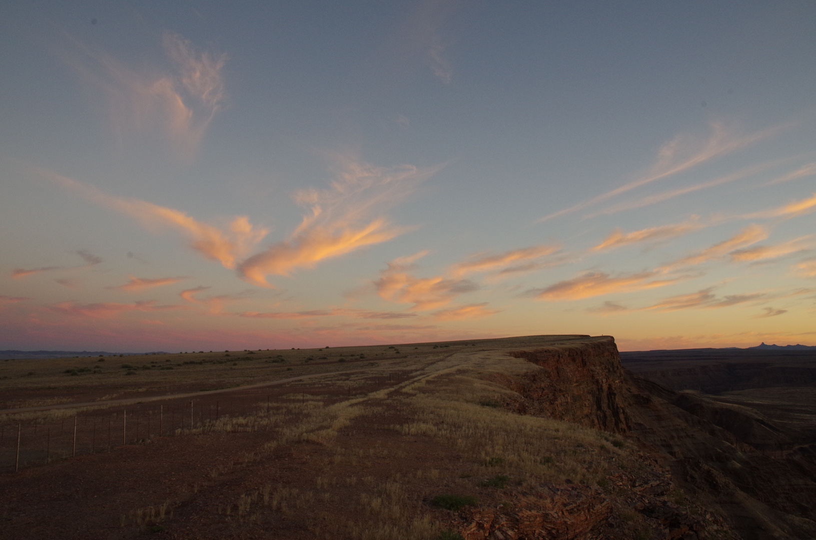 Fish River Canyon Sunset