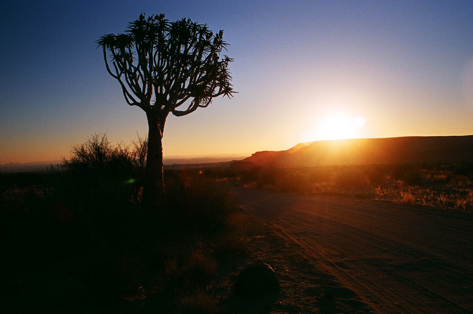 fish river canyon' sunset