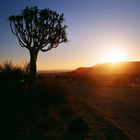 fish river canyon' sunset