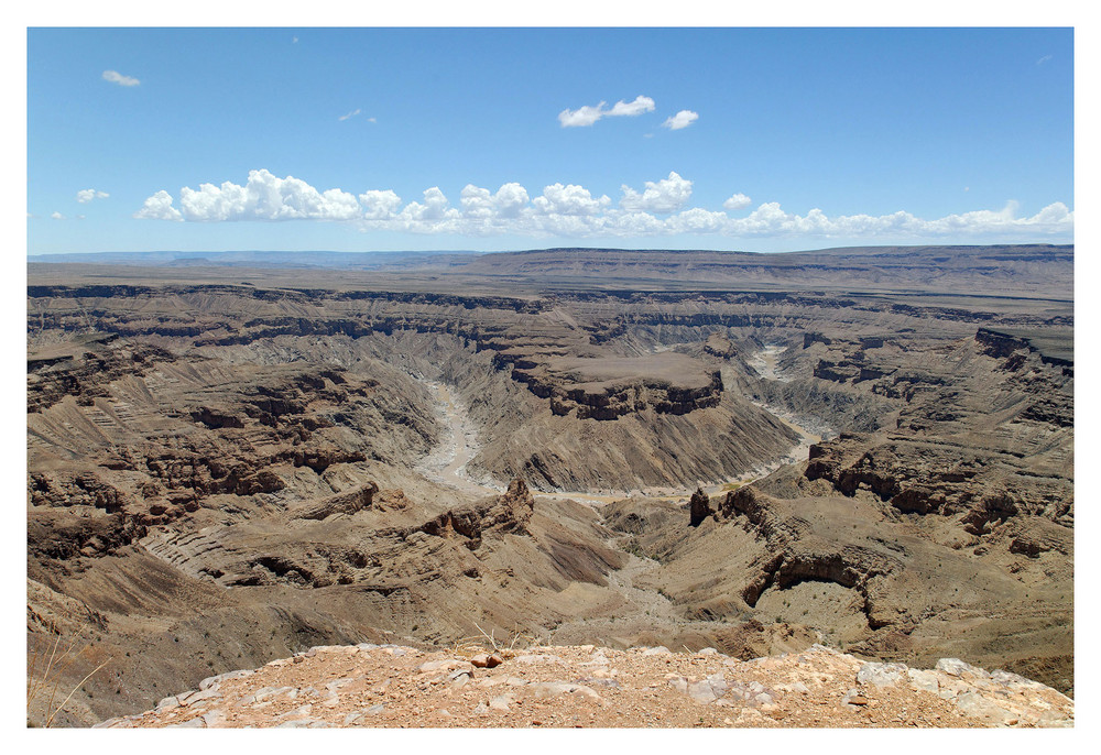 Fish River Canyon zur MIttagszeit