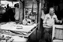 Fish shop in the old town