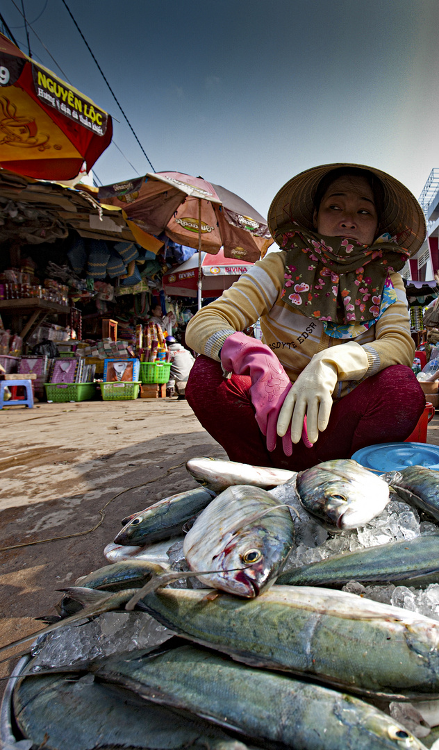 Fish vendor