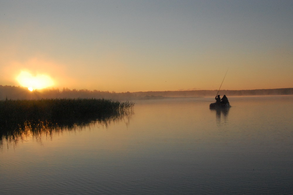 Fished sunrise