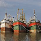 Fisher boats in Renong harbour