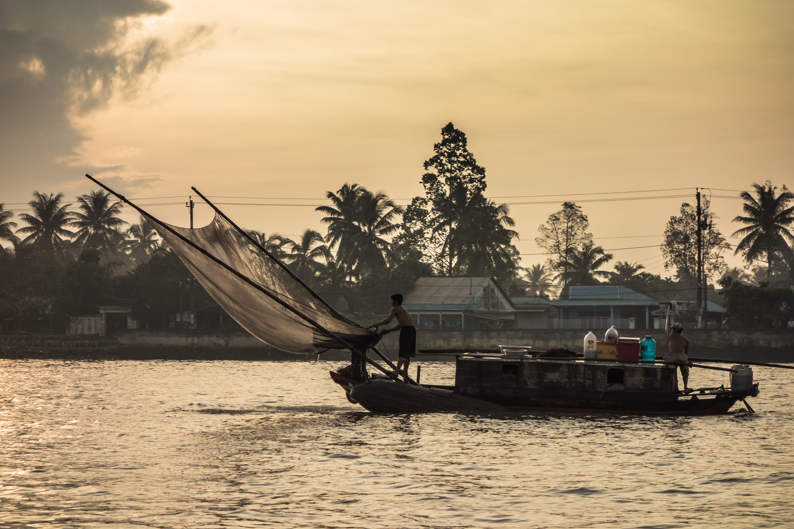 Fisher, Mekong Delta, Vietnam