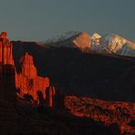 Fisher Towers Sunset