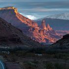 Fisher Towers @ sunset