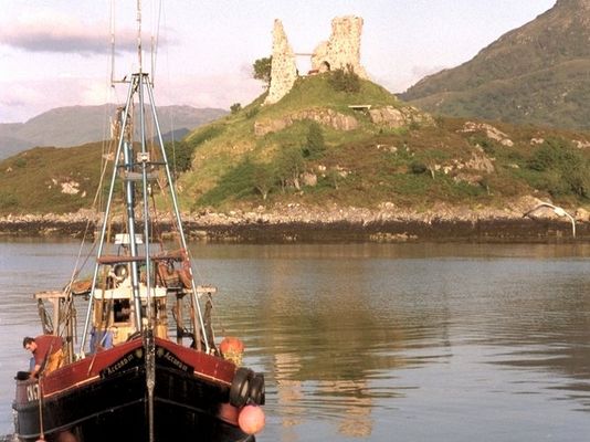 Fisherboat in Kyleakin-Isle of Skye