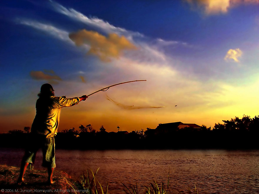 Fisherman Action...