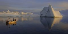 Fisherman and Iceberg