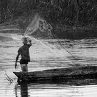 Fisherman at River Nile Juba