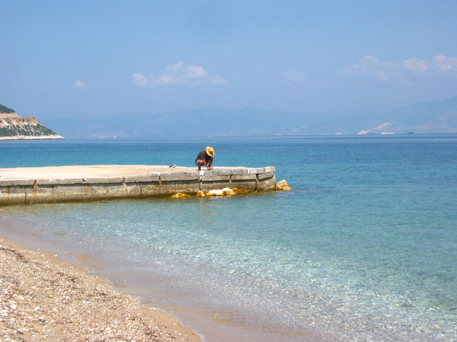 Fisherman in Greece