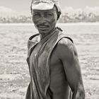 Fisherman on Pangani coast, Tanzania