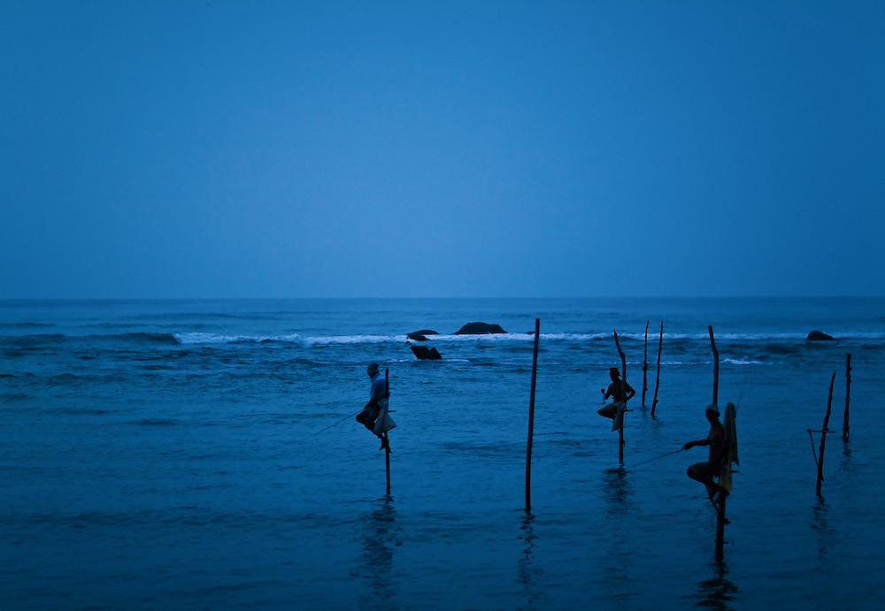 fisherman on stilts