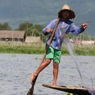fisherman on the Inle lake