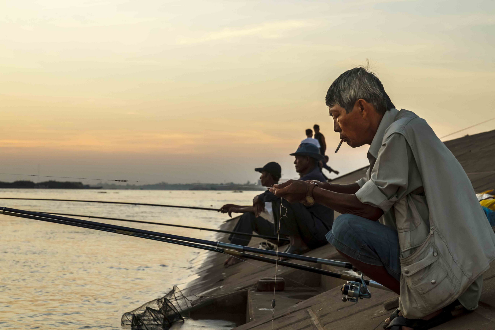 Fishermans Bank....Tonle Sap river....