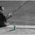 Fisherman’s dangerous Friend, the Bottle. :-D