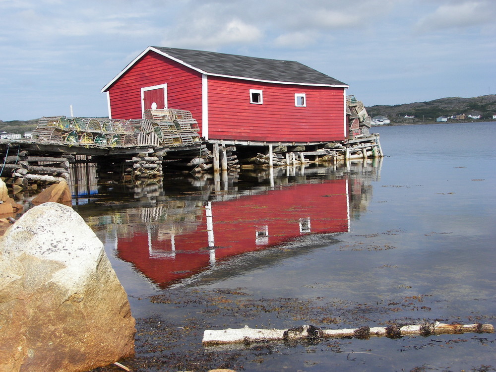 "Fisherman's Property"-Fogo Island NL. Aug.2009