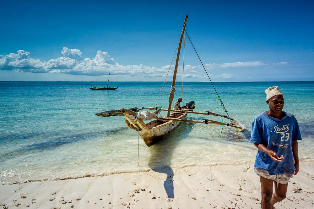 Fishermen at Chwaka Bay