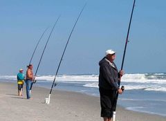 Fishermen at Cocoa Beach