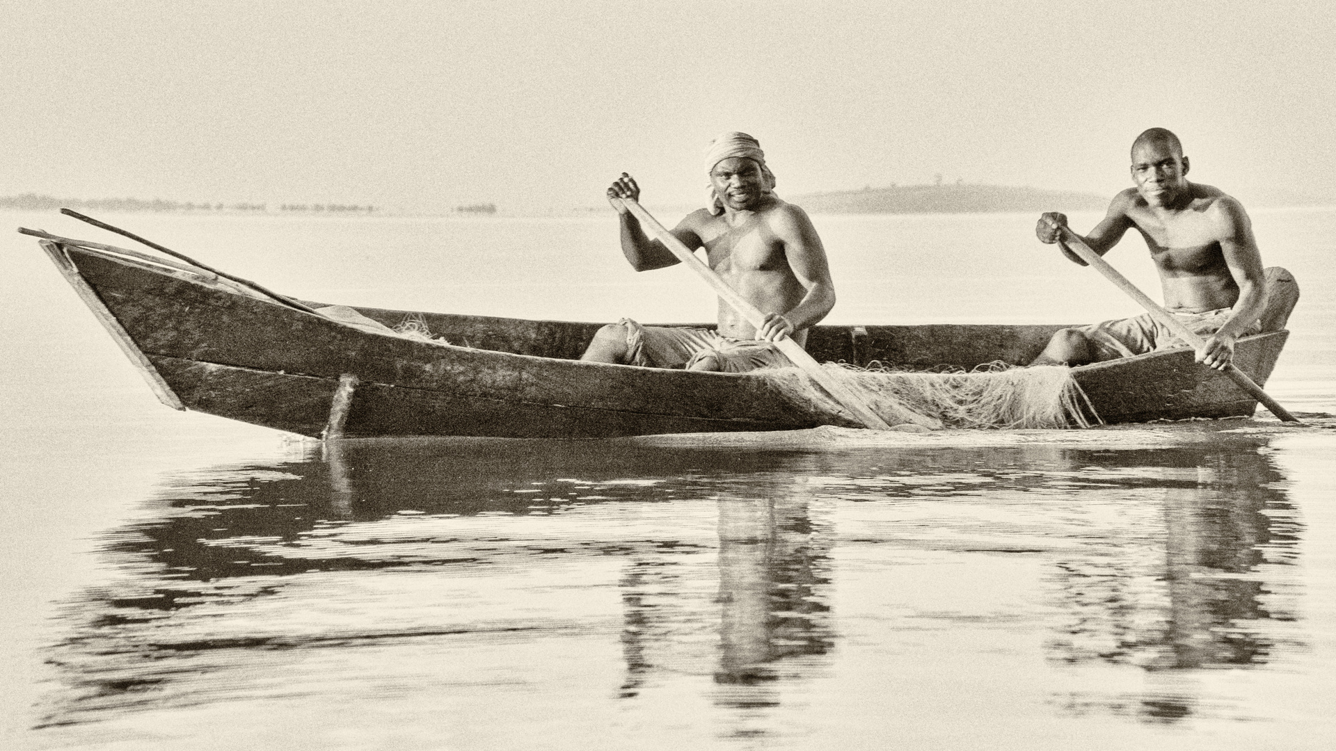 Fishermen at Kalangala Islands