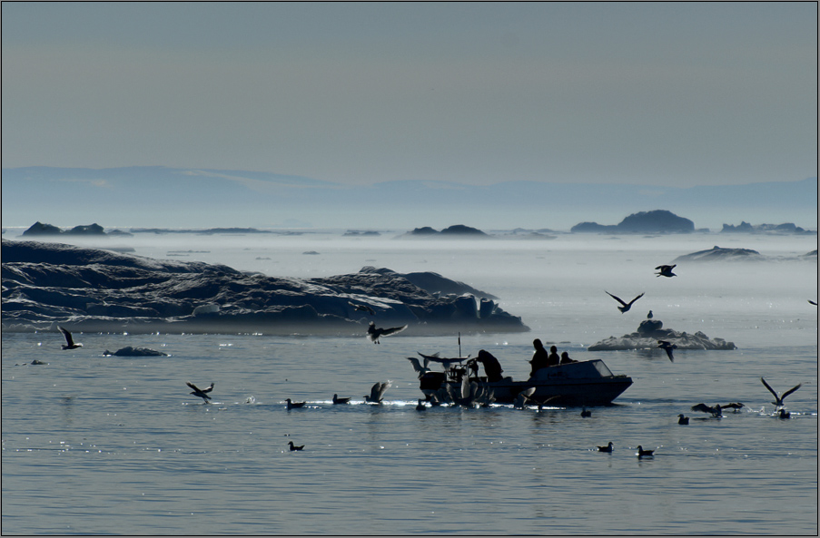 fishermen at work