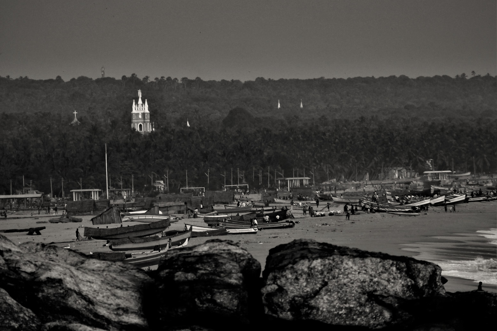 Fishermen beach