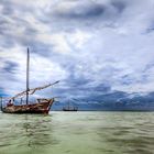 Fishermen in the Indian ocean