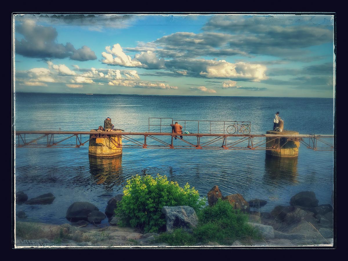 Fishermen in Ukraine