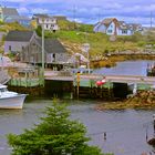 Fishermen's village — at Peggy's Cove.