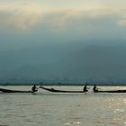 Fishers at the early morning