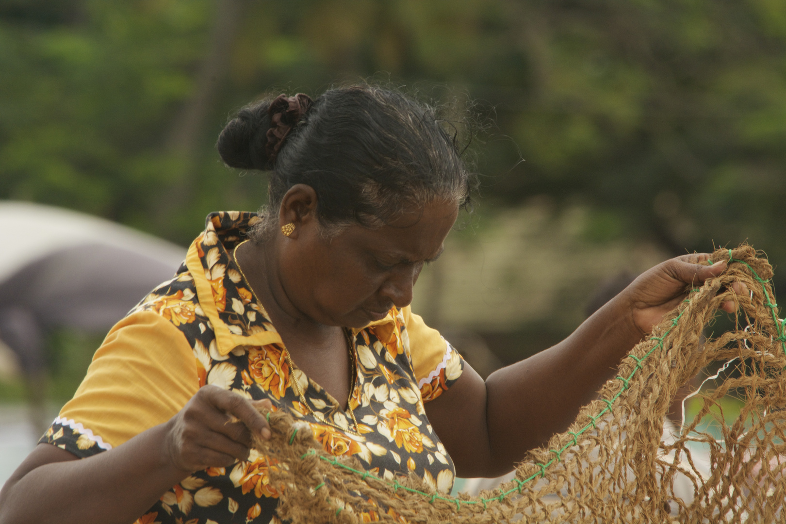 Fisher's woman Negombo