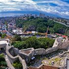 Fisheye Blick auf Rijeka 