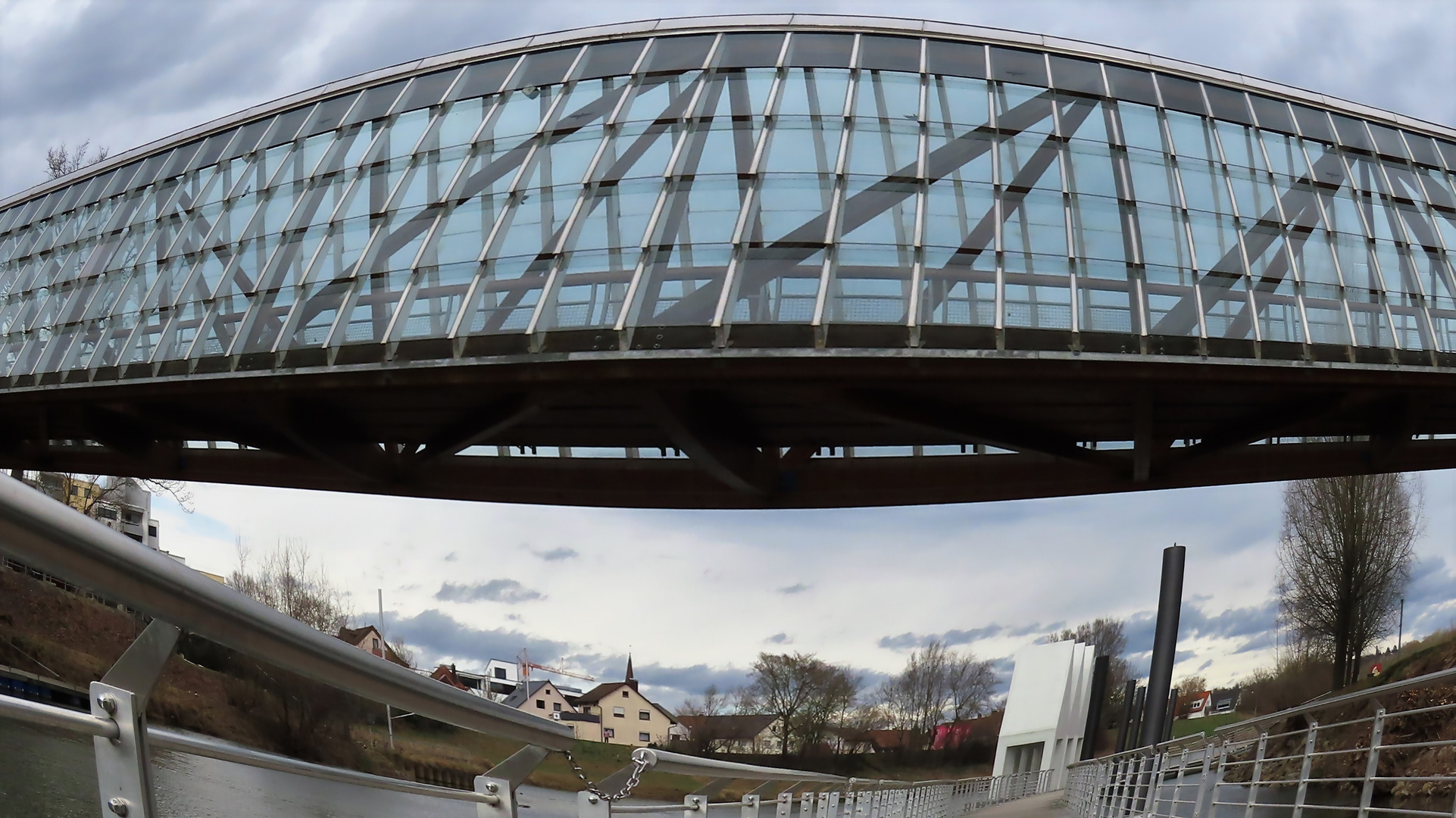 Fisheye Brücke  