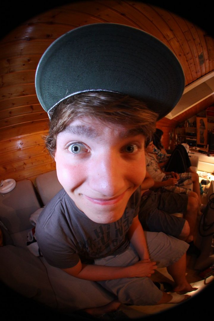 Fisheye-fun @ home