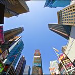 Fisheye Times Square, New York City Serie X