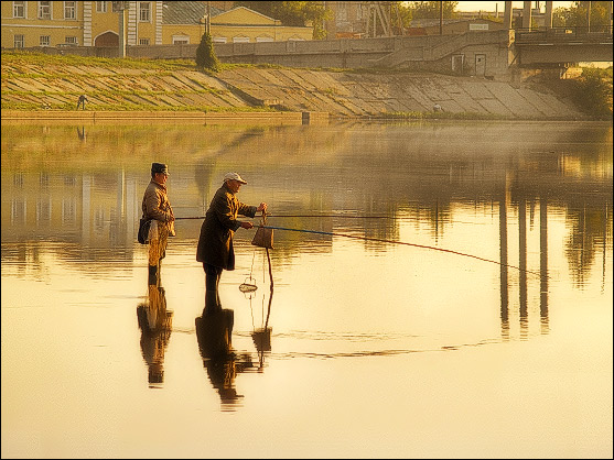 Fishing.