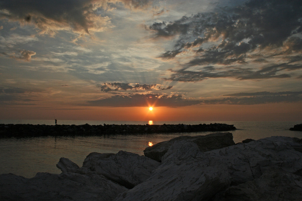 Fishing at Sundown