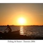 Fishing At Sunset